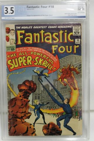 The Fantastic Four 18 PGX 3.  5 (Marvel) 2
