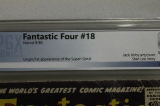 The Fantastic Four 18 PGX 3.  5 (Marvel) 3