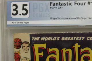 The Fantastic Four 18 PGX 3.  5 (Marvel) 4