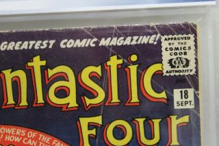 The Fantastic Four 18 PGX 3.  5 (Marvel) 5