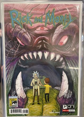 Rick And Morty Comic 1 1st Print Justin Roiland Oni Press