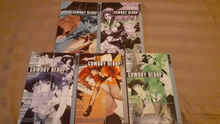 Cowboy Bebop Manga Tokyopop Complete Set 1 - 3 & Shooting Star 1 - 2