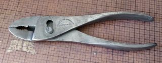 Vintage - - - Forged Steel Products Co - Slip Joint Pliers - Interesting No Vacuum