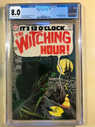 The Witching Hour 1 ( (cgc 8.  0))  Vf C/ow 1969 Neal Adams