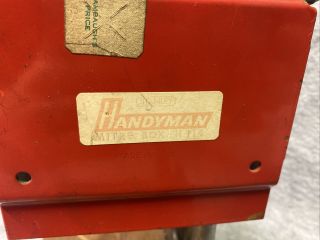 Vintage Metal Stanley Handyman Mitre Miter Box H114A Made in USA 2
