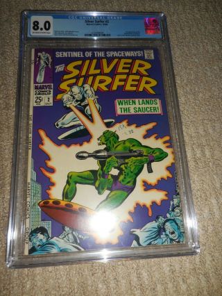 1968 Marvel Silver Surfer 2 Cgc 8.  0 Vf