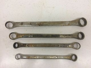 Vintage Craftsman Offset Double Box - End 4pc Wrench Set