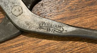 Vintage Williams Auto No.  1517 Brake Spring / Retainer Pliers (2 - 162) 3