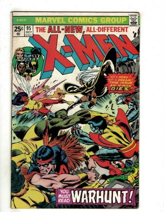 (uncanny) X - Men 95 Fn/vf Marvel Comic Book Wolverine Storm Cyclops Phoenix Sr25