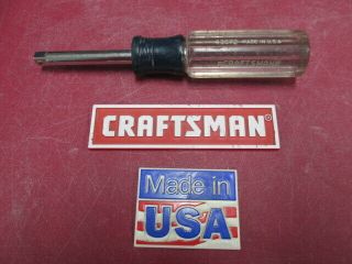 Vintage Craftsman Usa 1/4 " Drive Spinner Handle Extension - - Part 43372 G Series