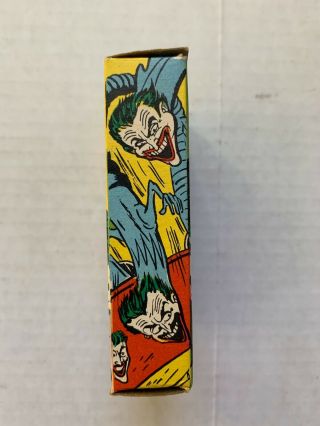 VINTAGE - BATMAN Candy And Toy Box Only - DC Comics 1966 JOKER 4