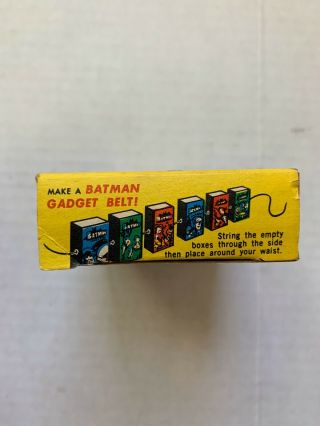 VINTAGE - BATMAN Candy And Toy Box Only - DC Comics 1966 JOKER 5