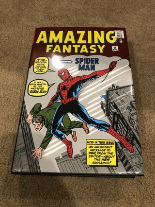 Spider - Man Omnibus Volume 1 Stan Lee Ditko Marvel Comics