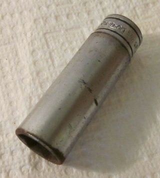 Snap - On 3/8 " Drive 9/16 " Deep 6 Point Socket Sf 181,  Made In U.  S.  A.