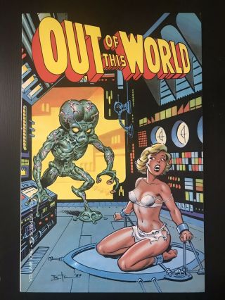 Out Of This World 1 Bruce Timm 1989 First Printing Eternity Comic Book