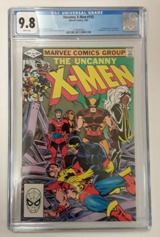 Uncanny X - Men 155 - Cgc 9.  8 - First Appearance Of The Brood - Marvel Comics