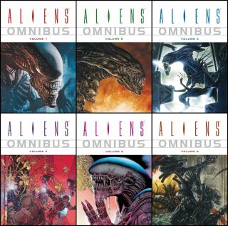 Aliens Omnibus Vol 1 2 3 4 5 6 Tpb Complete Set - Rare & Oop - Dark Horse Comics