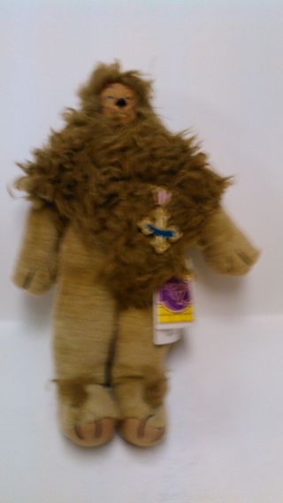 The Wizard Of Oz Cowardly Lion With Tags From Turner Entertainment 1987 T1251