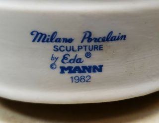 Vintage 1982 Seymour Mann Milano Porcelain by Eda The March Hare Musical 3