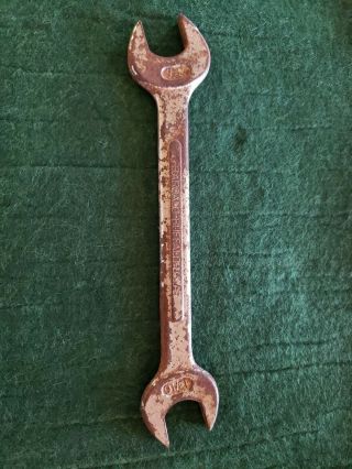 Vintage Barcalo Buffalo 7/8” X 13/16” Double Open End Wrench