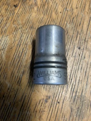Williams St - 1219 19/32 " Socket,  1/2 " Drive,  12 Point