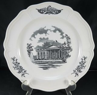 Wedgwood Decorative Plate The White House Federal City Washington Dc 10 " 1/4