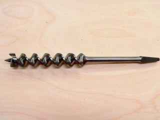 Russell Jennings 13/16 Auger Bit For Brace Drill No.  100 Not Marked Stanley