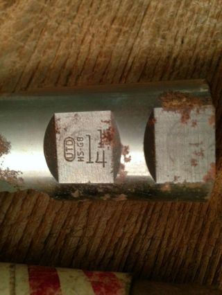 Vintage Union HS - GB End Mill 1 1/4 Single End in Tube 51 2