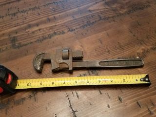Vintage Keen Kutter Pipe Wrench 10 Inch Drop Forged