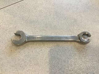 Bonney E16fc Flare Nut Open End Combination Wrench 1/2”