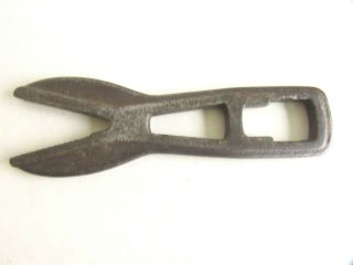 Vintage Alligator Wrench 20,  Patent Aug 3,  1897 John A Roebling Logo Mech Wrench