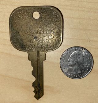 Vintage Large Size Holiday Inn Hotel Key Curtis Co