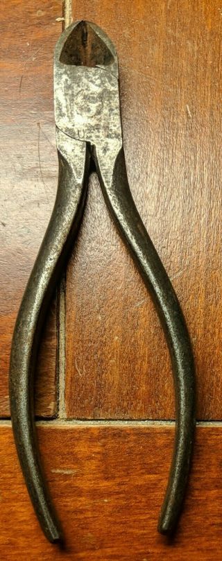 Vintage H.  Boker & Co Diagonal Wire Side Cutter Pliers Made In Usa,  6 " Inch