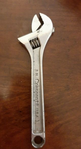 Alloy Crestoloy R Steel Crescent Wrench Vintage