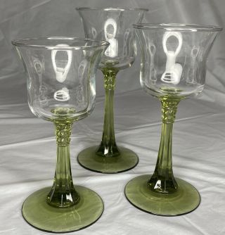 Set Of 3 Partylite Radiant Glow Stemmed Trio Candle Holders