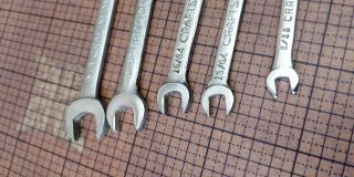 VTG USA Craftsman 5 Piece Combo Ignition Small Wrench Set - - V Series 2