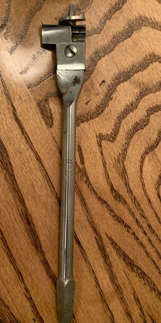 Vintage Pexto Made In Usa Adjustable Wood Auger Drill Bit