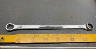 Vintage Powr - Kraft 3/8” X 7/16” 12 Point Double Box End Wrench Barcalo Sourced