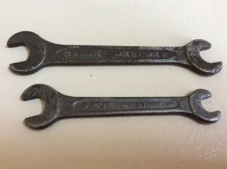 Vintage Minerve 2 Open - End Wrenches,  Made In France