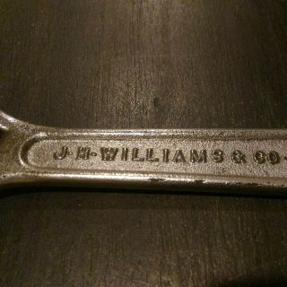 Vintage J.  H.  WILLIAMS Superjustable 6 inch Adjustable Wrench Made in USA 2