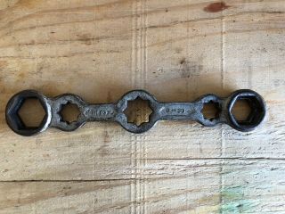 Vintage Ken - Tool G - 30 Multi - Wrench,  Drain Plug,  Oil Plug Wrench,  7 Size Types
