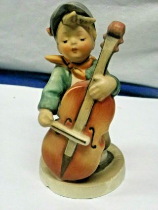 Vintage Goebel Hummel " Sweet Music " Boy Playing Cello Figurine - 186