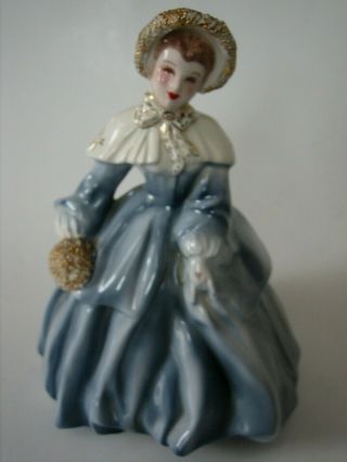 Vintage Florence Ceramics Pasadena California " Abigail " Lady Figurine 81/2 "