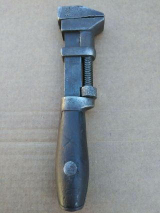 Antique 8 Inch Adjustable Wrench.