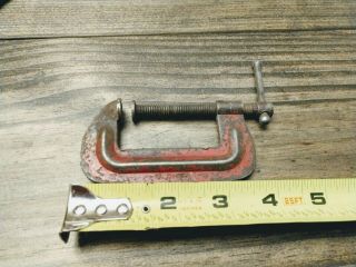 Xx Vintage Judd 2 " C Clamp Pat.  Appld For Tool