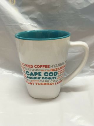 Dunkin Donuts Cape Cod Massachusetts 2017 Coffee Mug Tea Cup 15 Oz Great Gift