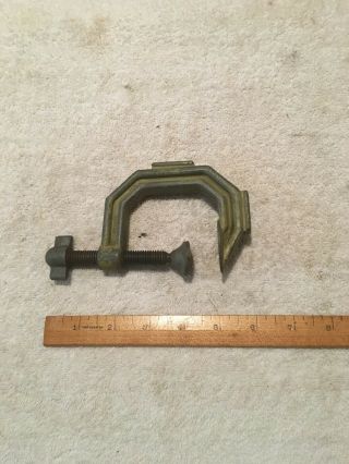 Vintage Whip Co.  C Clamp.  No 106.  Made In Chicago,  Il Usa