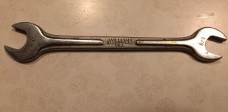 Vintage Williams Superrench 1729 3/4” X 5/8”double Open - End Wrench Usa