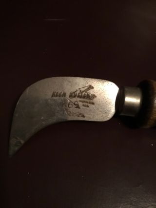 [RARE] VINTAGE KLEEN KUTTER CARPET LINOLEUM KNIFE TOOL - K65 - 3