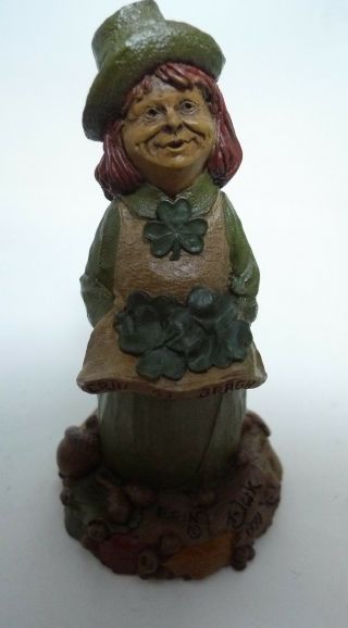 Tom Clark Cairn Studio Irish Gnome Figure 5162 " Erin " 1991 Number 60
